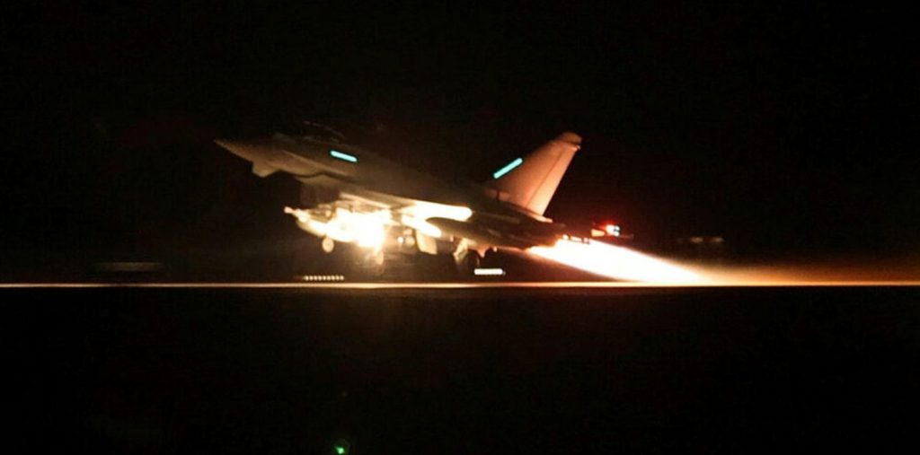 UK Sends Typhoon Jets to Middle East