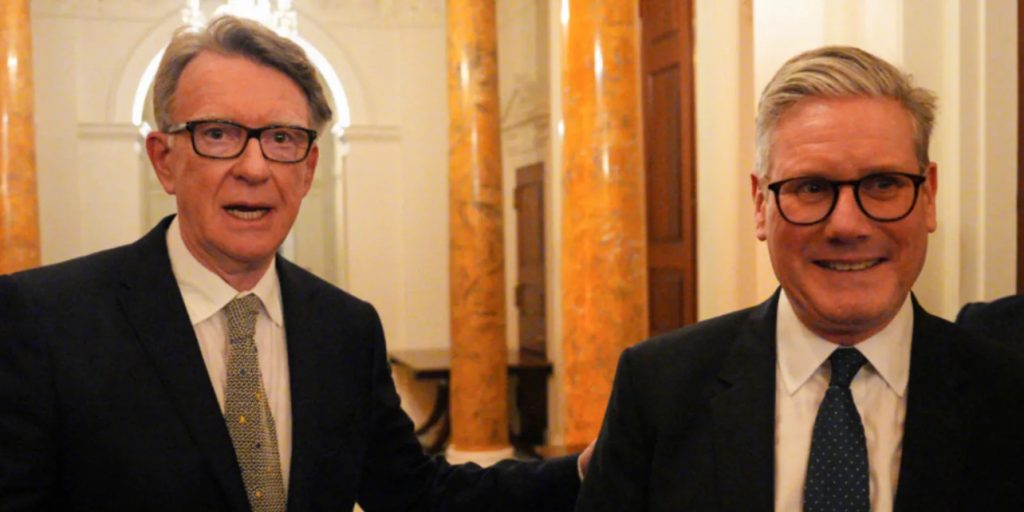Commons Backs Release of Mandelson Ambassador Records