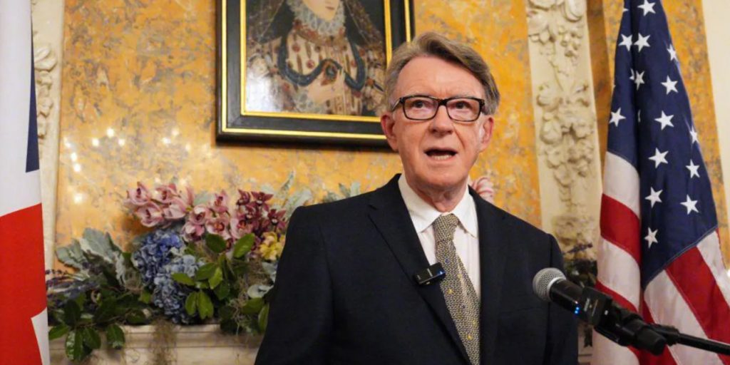 Mandelson Pay-Off Under Review After Epstein Revelations