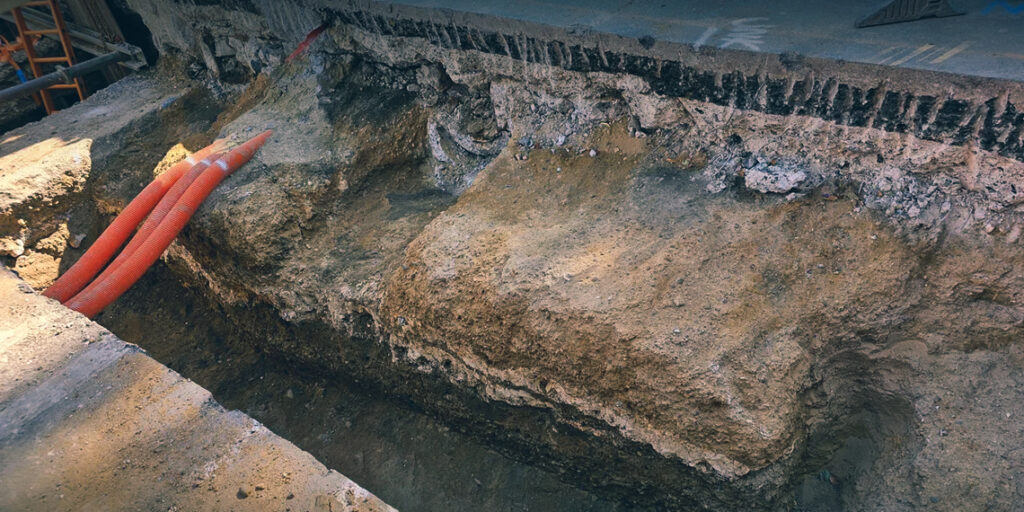 Ancient Roman Road Found in London