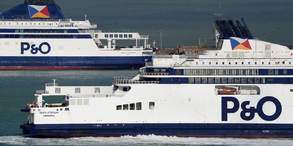 P&O Ferries Spends £47 Million on Mass Layoffs