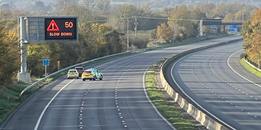 Teenager Dies in M5 Crash After Police Detainment