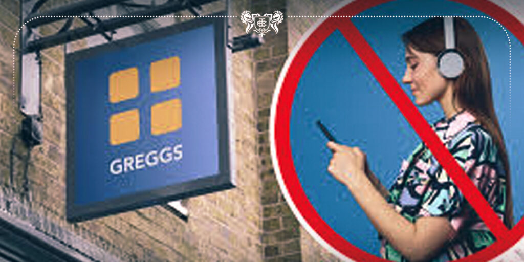 London's "Greggs" Bans Wearing Headphones