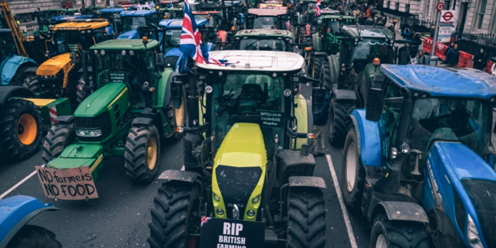 UK Farmers Protest Against Inheritance Tax Reforms