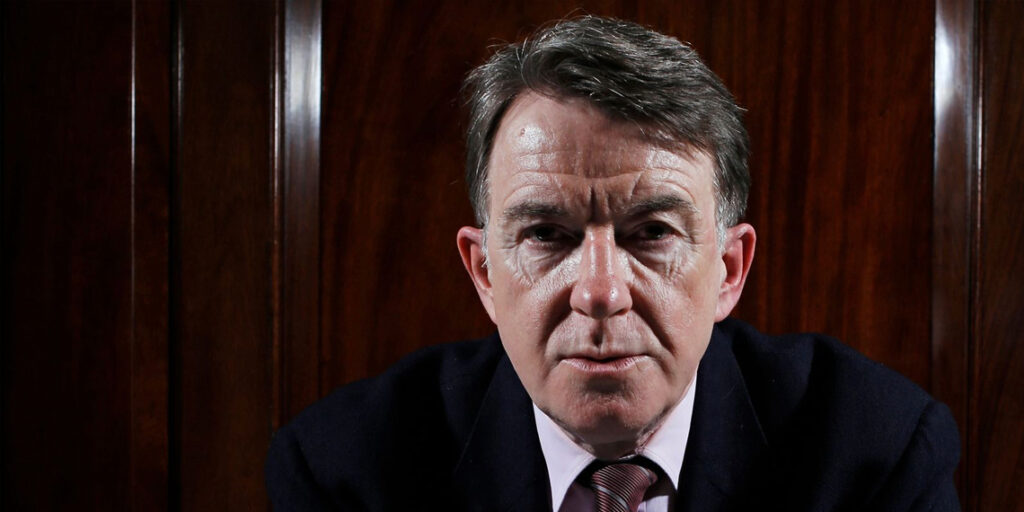 Peter Mandelson Appointed as UK Ambassador to US