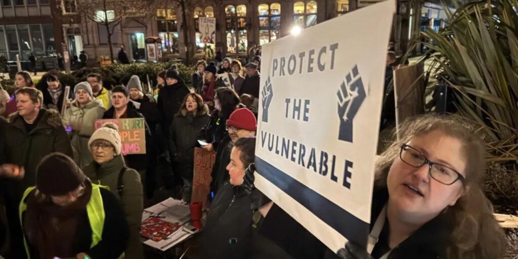 West Midlands Protest Over Charity Cuts