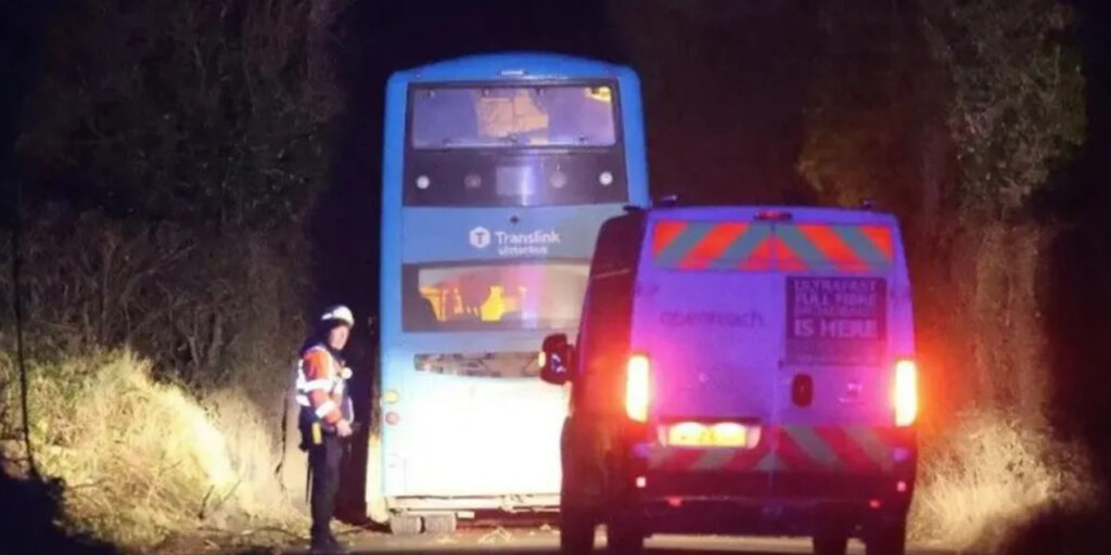 3 Children Injured After Bus Collides with Tree in Northern Ireland