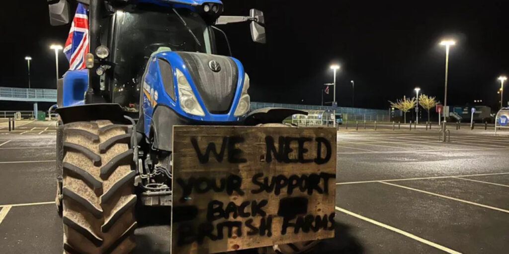 Farmers Protest over Inheritance Tax Changes in Sussex