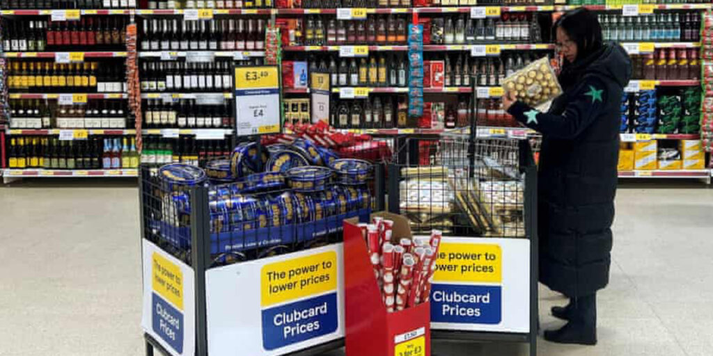 Food Price Inflation Boosts UK Supermarket Sales