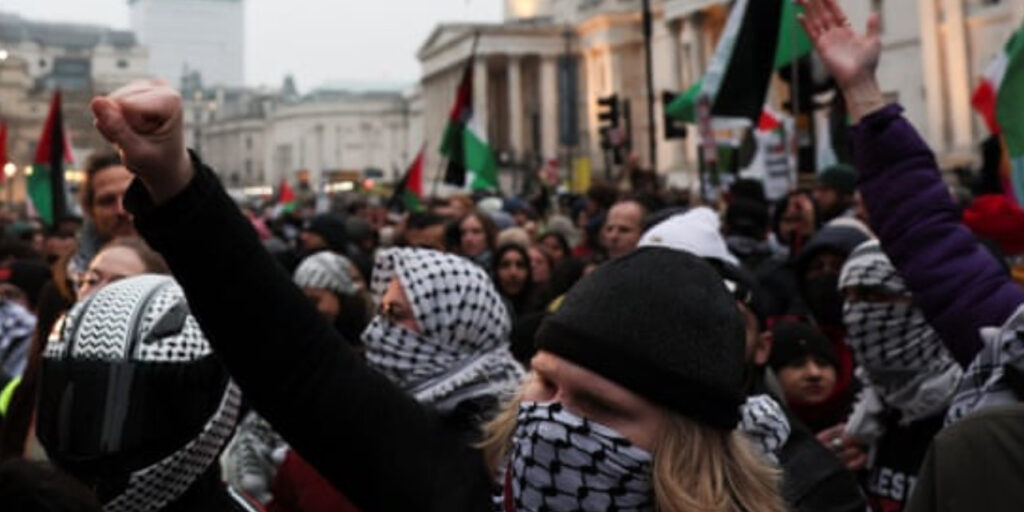 70 Arrested in London during Pro-Palestinian Rally