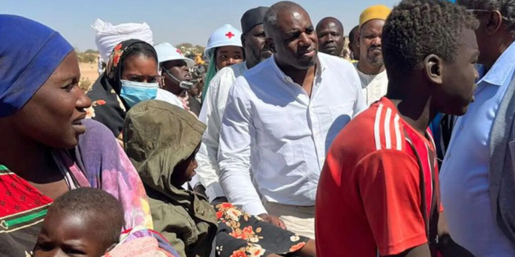 David Lammy ‘Concerned’ After Refugee Crisis at Sudan-Chad Border