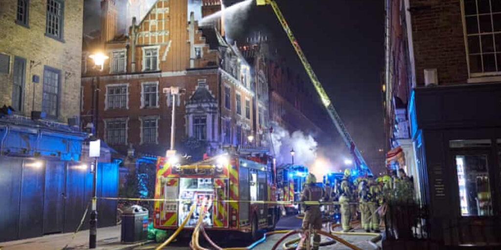 Luxury Hotel Chiltern Firehouse Catches Fire Luxury Hotel Chiltern Firehouse Catches Fire