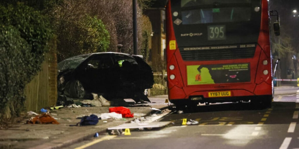 1 Killed & 3 Wounded in Harrow Bus Accident