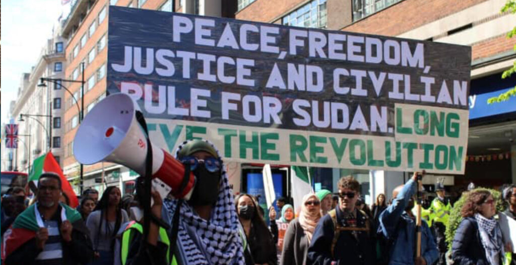 London Protest Demands Peace in Sudan