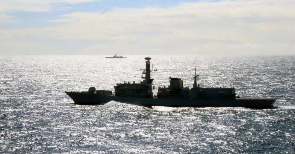 Royal Navy Tracks Russian Warships Passing Through British Waters