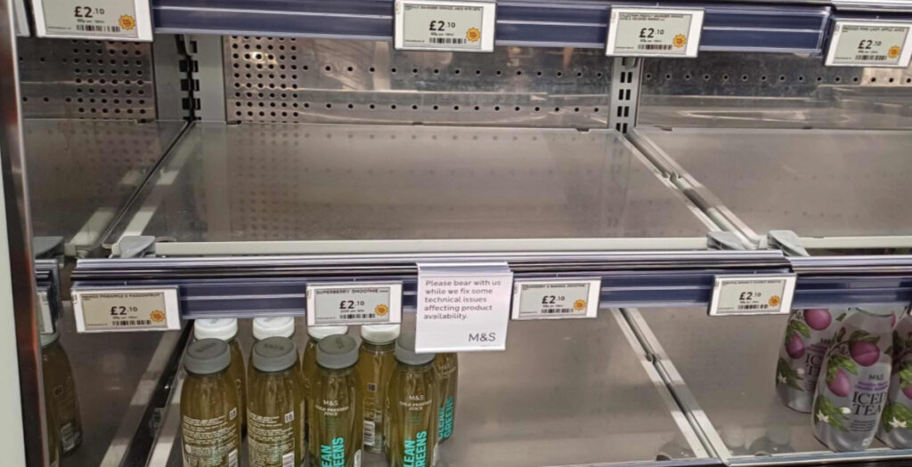 M&S Faces Major Disruption from Hackers