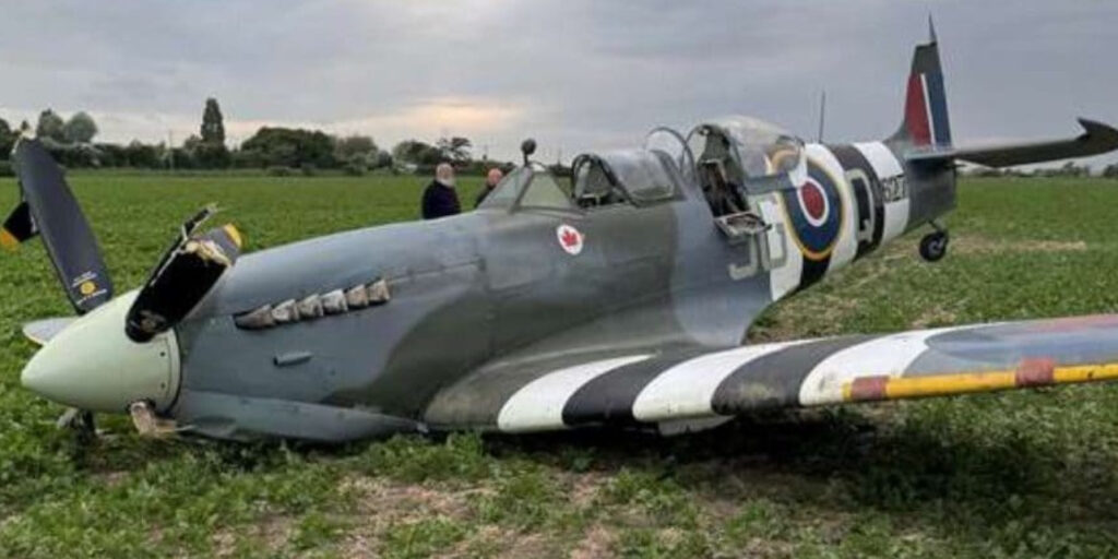 Second World War Spitfire Crashes in Kent