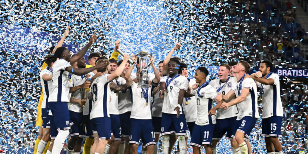 England U21s Beat Germany to Defend European Crown England U21s Beat Germany to Defend European Crown