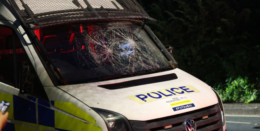 8 Officers Injured in Essex Asylum Hotel Protest 8 Officers Injured in Essex Asylum Hotel Protest
