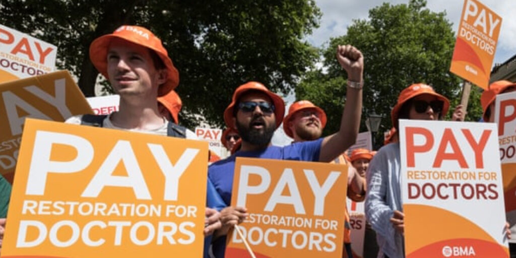 NHS Faces Fresh Disruption as Doctors Demand 29% Rise NHS Faces Fresh Disruption as Doctors Demand 29% Rise