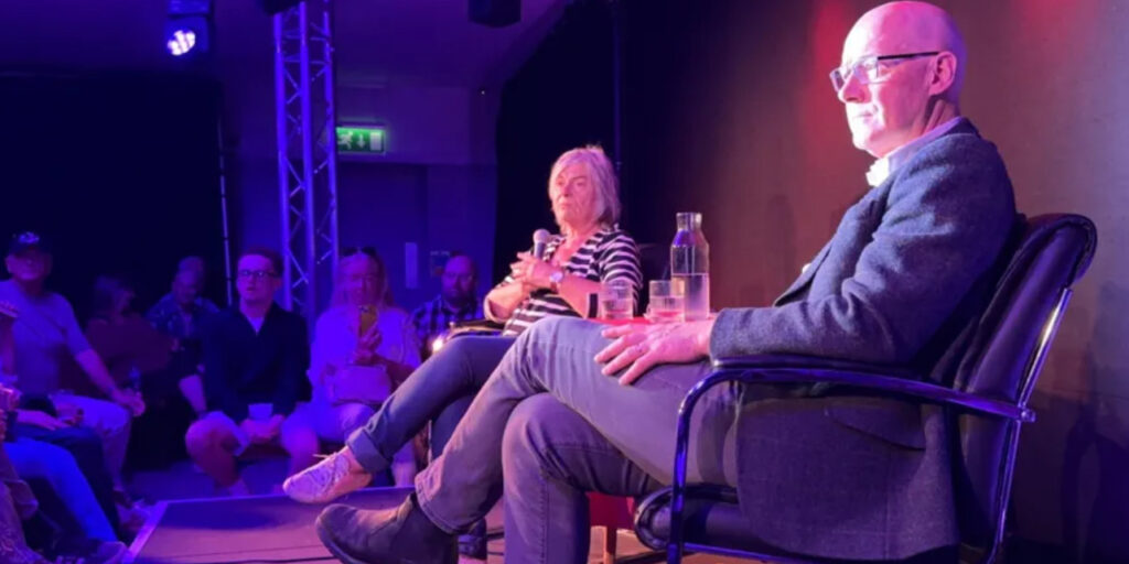First Minister Faces Pro-Palestine Protest at Fringe Festival First Minister Faces Pro- Palestine Protest at Fringe Festival
