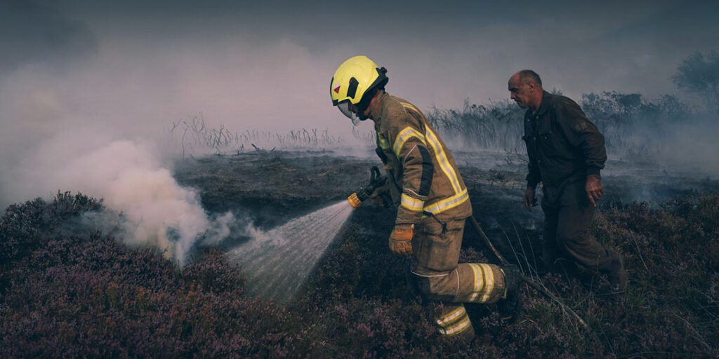 Military Training Sparks UK Wildfires