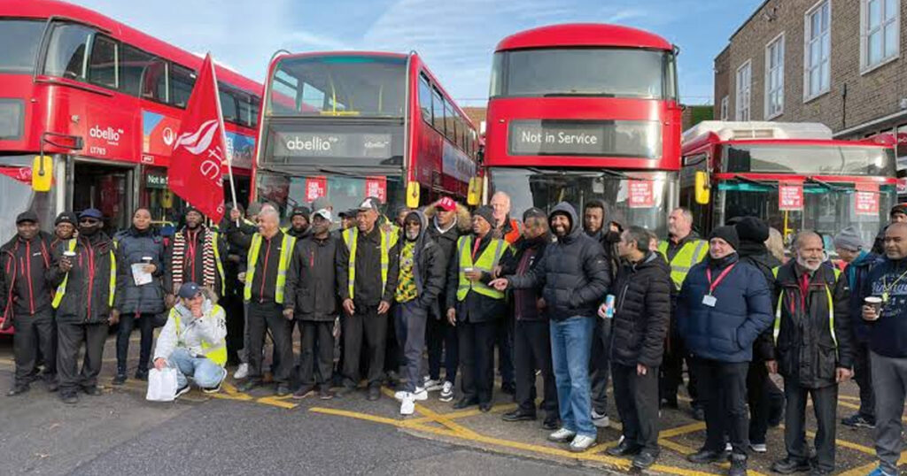 Thousands of UK Bus Drivers Strike Over Wages & Conditions