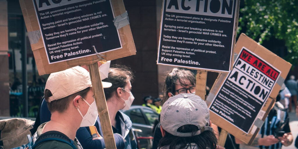 UK Human Rights Groups Back Protest Rights in Court
