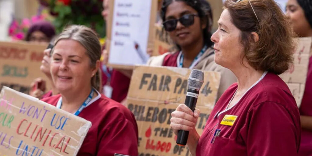 NHS Faces Record 200-Day Strike Over Pay Dispute NHS Faces Record 200-Day Strike Over Pay Dispute