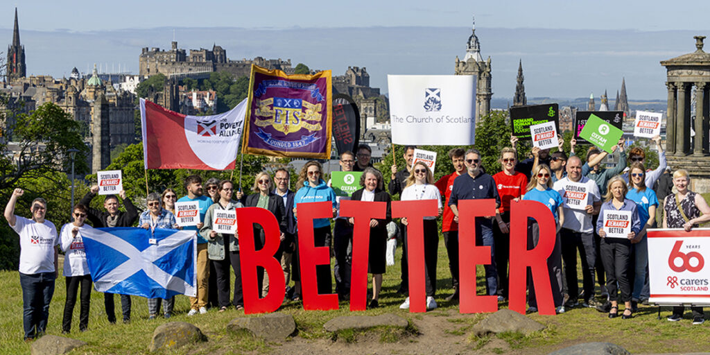 Thousands Unite to Demand Change in Scotland Thousands Unite to Demand Change in Scotland