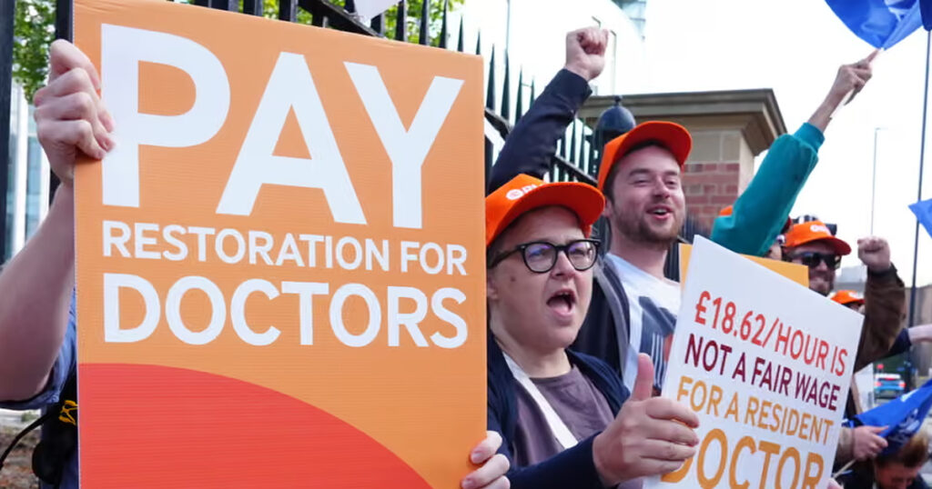 Resident Doctors Strike in England for 5 Days Over Jobs & Pay Row