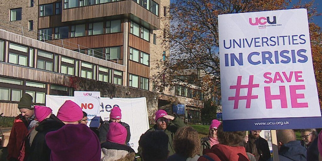 University of Dundee Staff Begin Strike Over Job Cuts University of Dundee Staff Begin Strike Over Job Cuts
