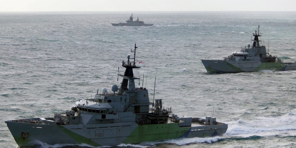 Royal Navy Intercepts Russian Ships in English Channel Royal Navy Intercepts Russian Ships in English Channel