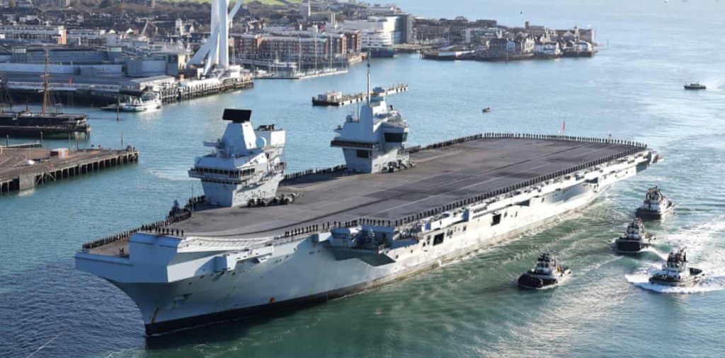 UK Prepares Aircraft Carrier for Middle East UK Prepares Aircraft Carrier for Middle East