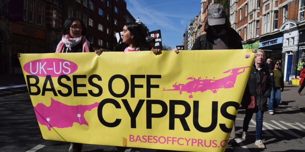 Cyprus Activists Call for End to UK Military Bases amid Iran War Cyprus Activists Call for End to UK Military Bases amid Iran War