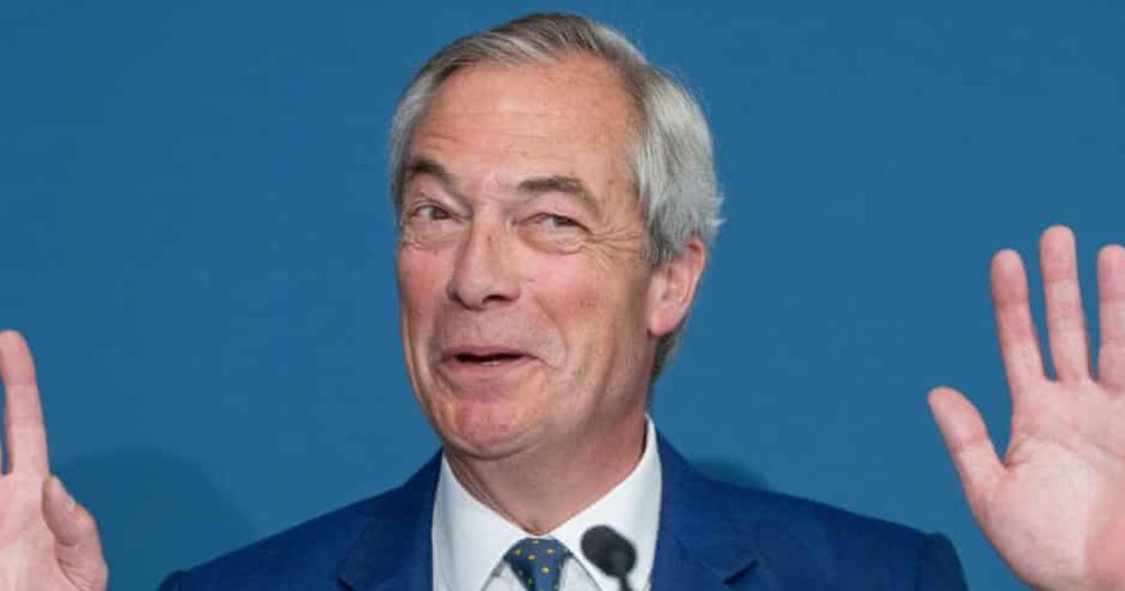 Farage Received £5m Gift Before Election Run Farage Received £5m Gift Before Election Run