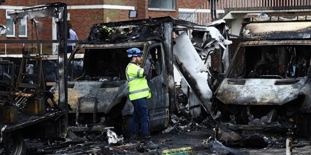 London Fire Attack Under Counter-Terror Investigation London Fire Attack Under Counter-Terror Investigation