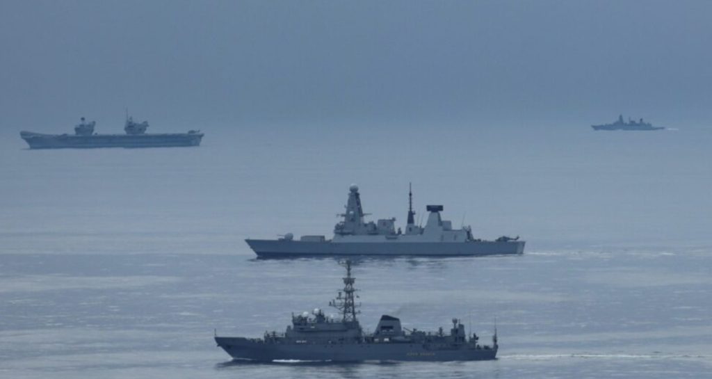 Royal Navy Shadows Russian Intelligence Vessel