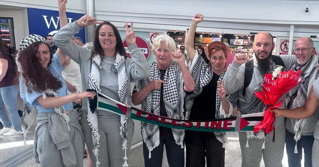 British Aid Flotilla Activists Released by Israel