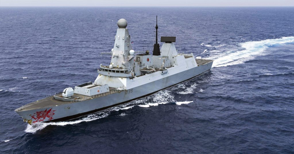 UK Warship Joins Gulf Security Operations