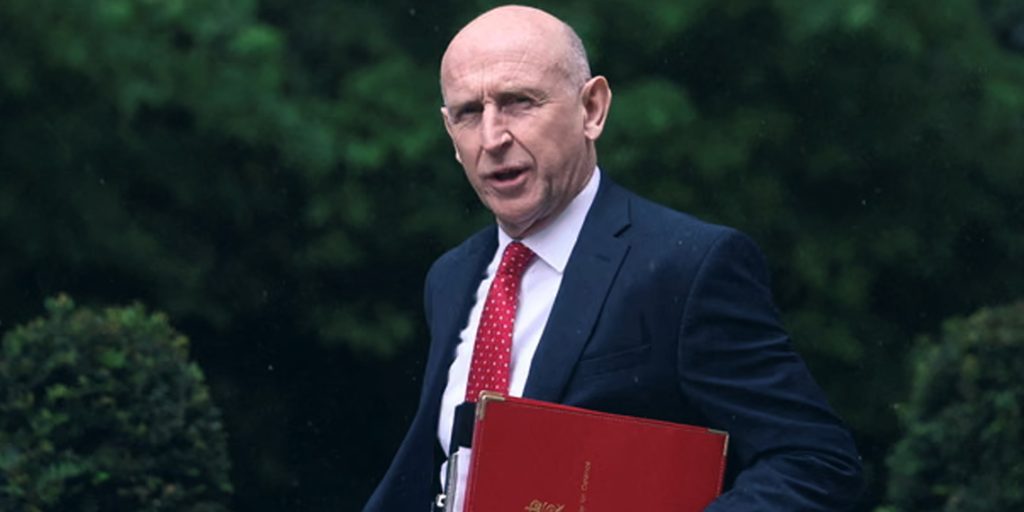 John Healey Quits over Defence Spending